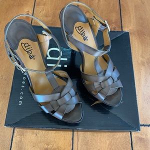 Diba 5” leather heels.